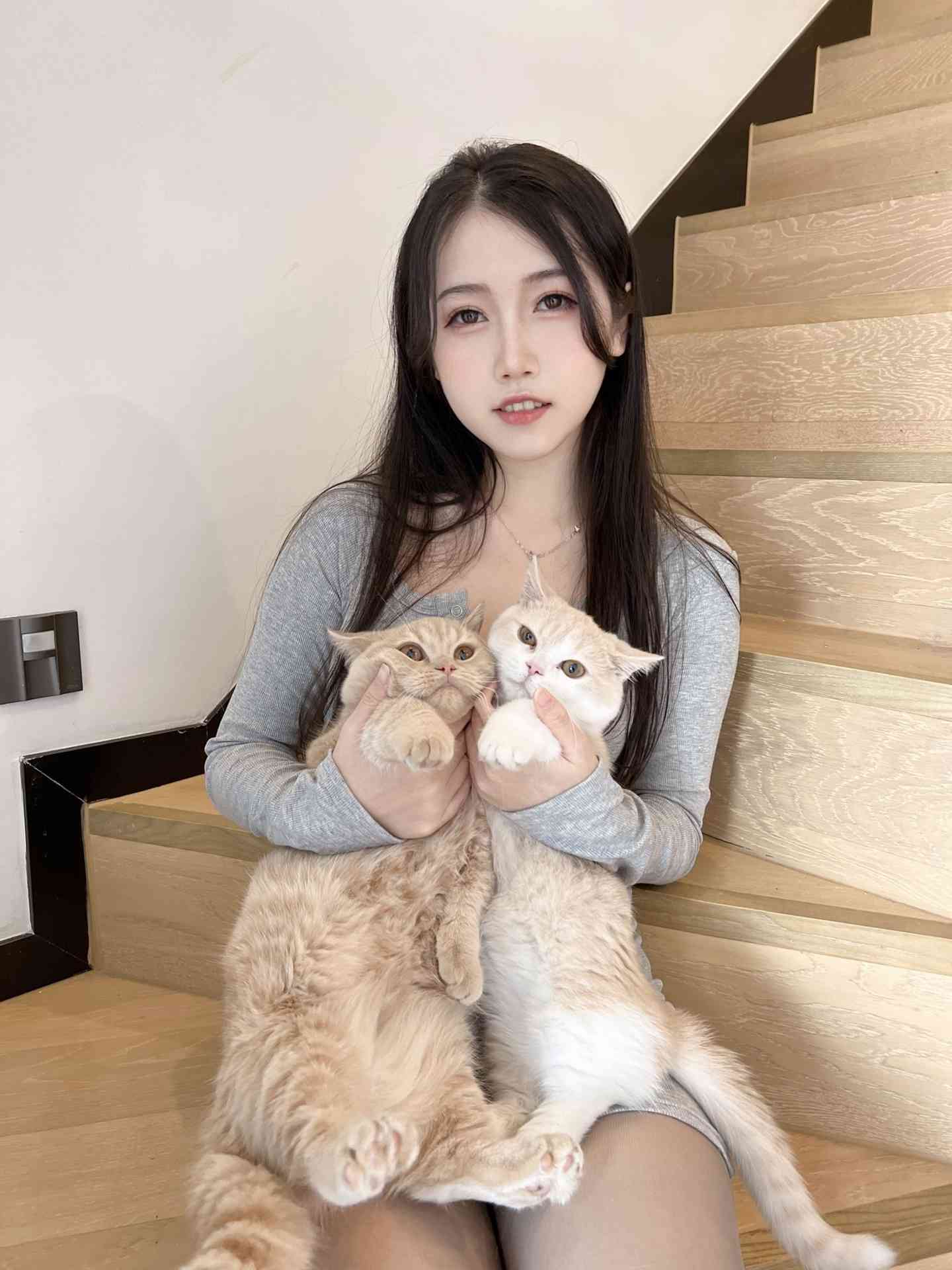 不呆猫No.035 - 居家猫猫女友 [59P 1V]